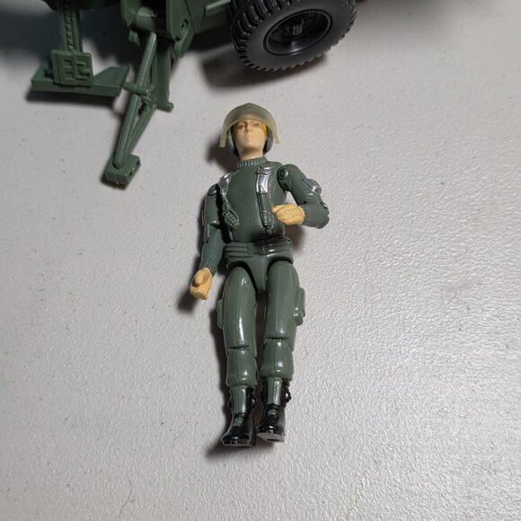 Vintage GI Joe MMS (Mobile Missle System) with Hawk Character - Picture 7 of 7